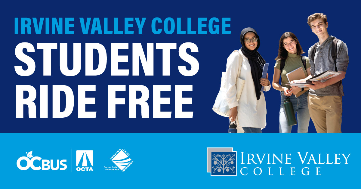 Irvine Valley College Students Join OC Bus Free Ride Program OCTA Blog