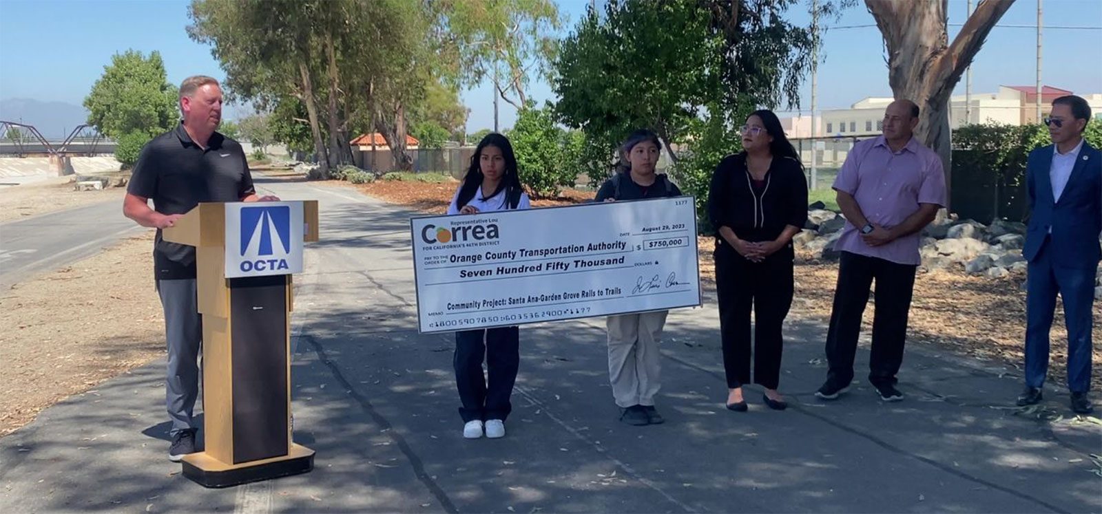 Gap Closure Railing OCTA Receives $750K in Federal Funds for Rails-to-Trails Gap Closure ...