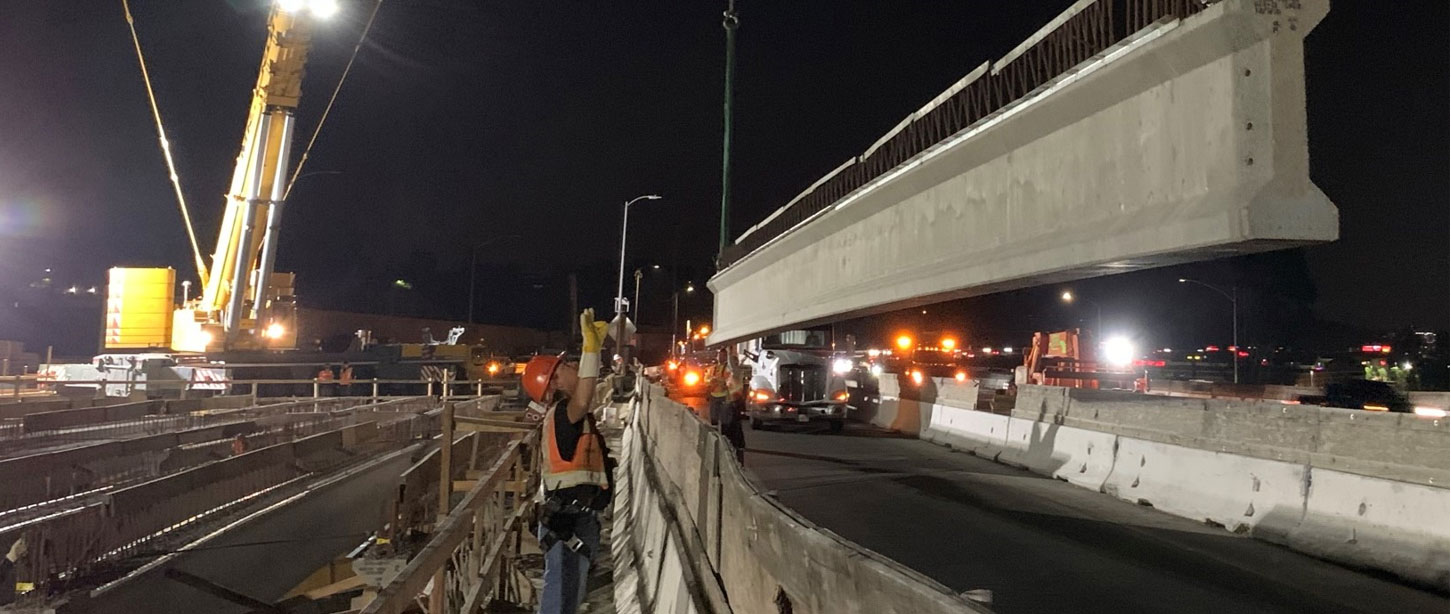 Sturdy Girders Support I-5 South Construction | OCTA Blog